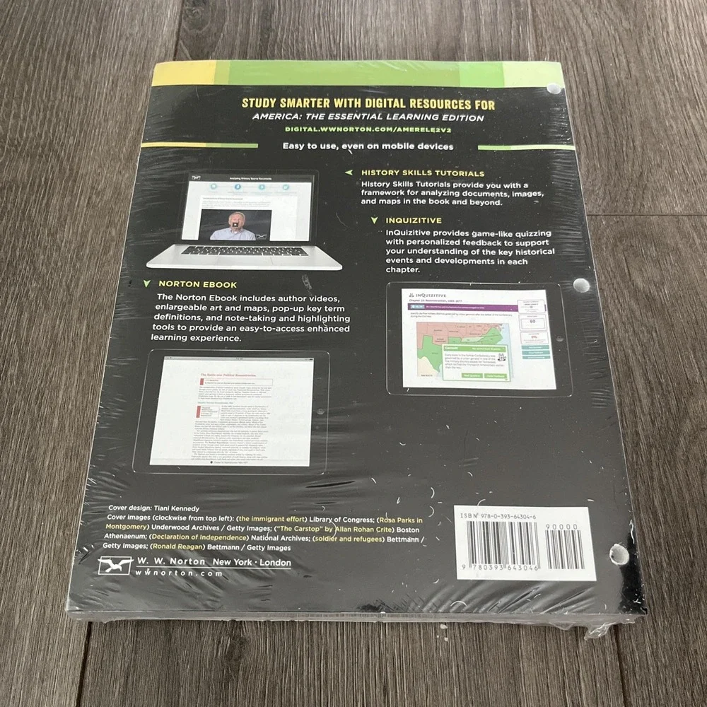 America: the Essential Learning Edition by David E. Shi (2018, Ringbound /...